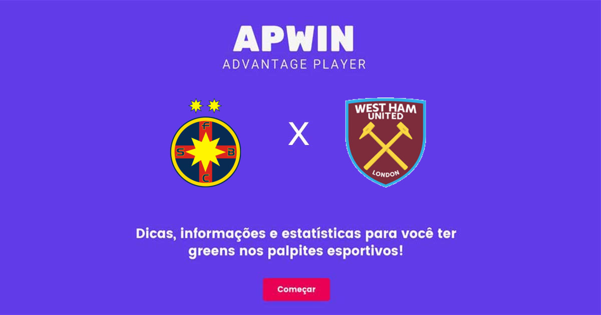 FCSB x West Ham United Estat&iacute;sticas | 03/11/2022 | APWin