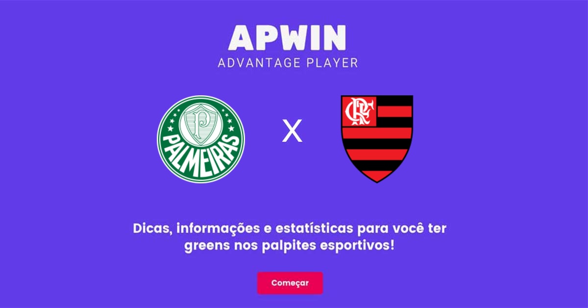 Palmeiras x Flamengo: Estatísticas - 08/07/2023 | APWin