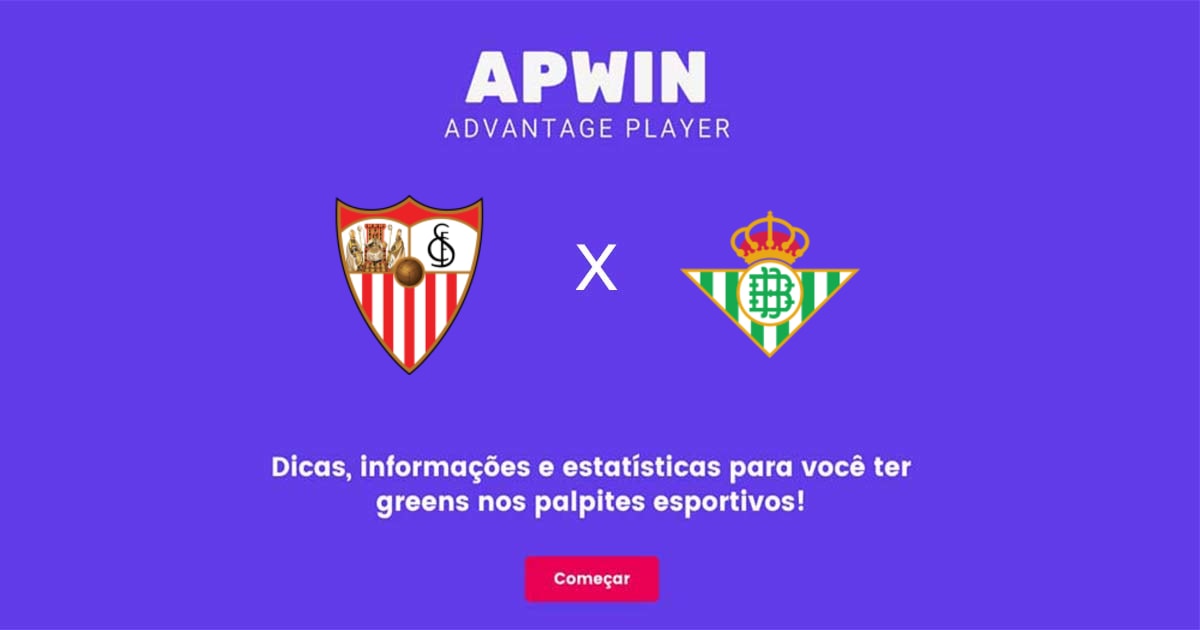 Sevilla FC x Real Betis Estatísticas | 21/05/2023 | APWin
