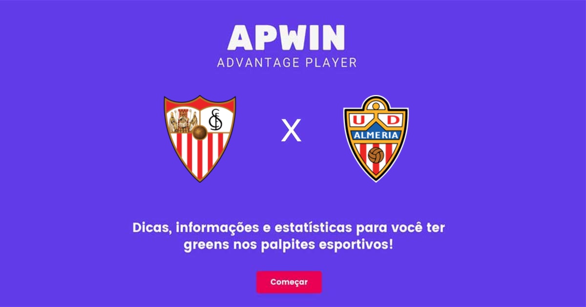Sevilla FC x Almer&iacute;a Estat&iacute;sticas | 12/03/2023 | APWin
