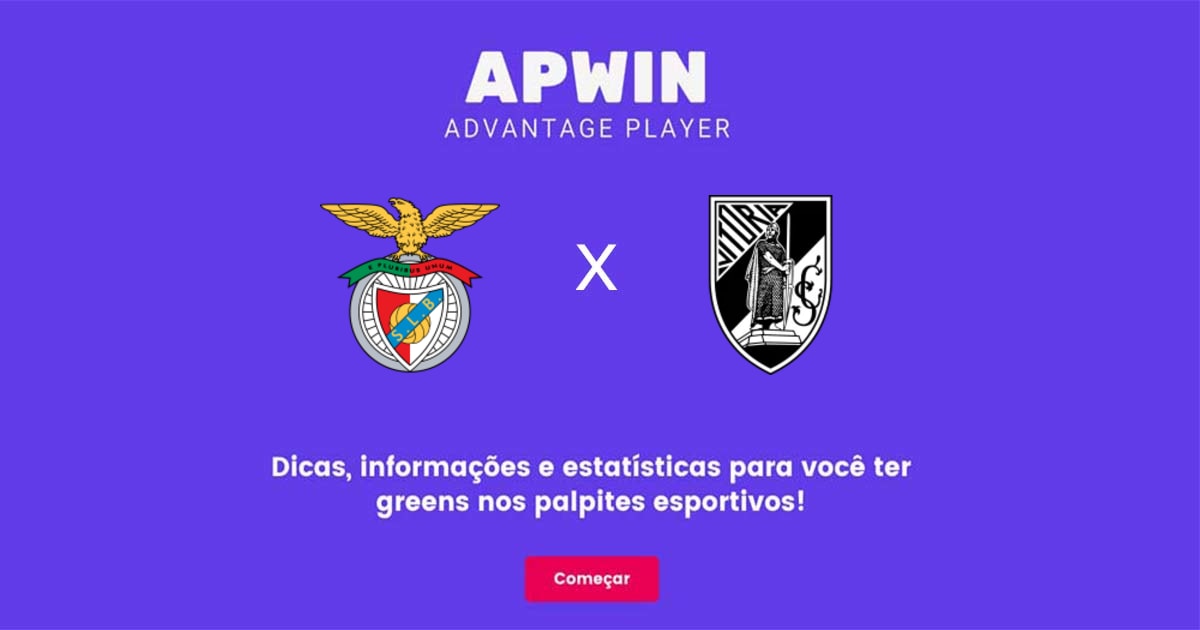 Benfica x Vitória Guimarães Estatísticas | 18/03/2023 | APWin