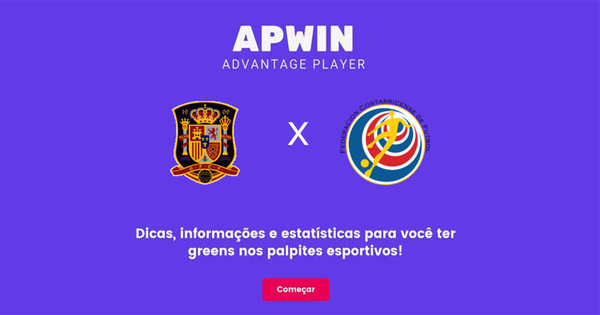 Spain Women x Costa Rica Women: Estat&iacute;sticas - 21/07/2023 | APWin