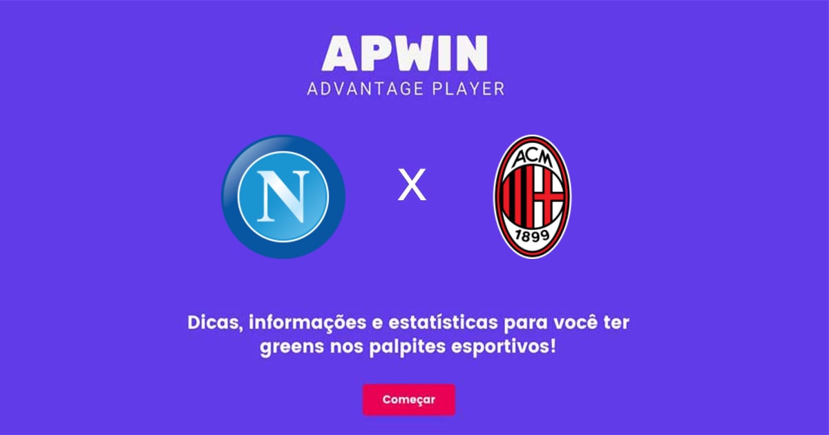 Napoli x AC Milan Estat&iacute;sticas | 18/04/2023 | APWin
