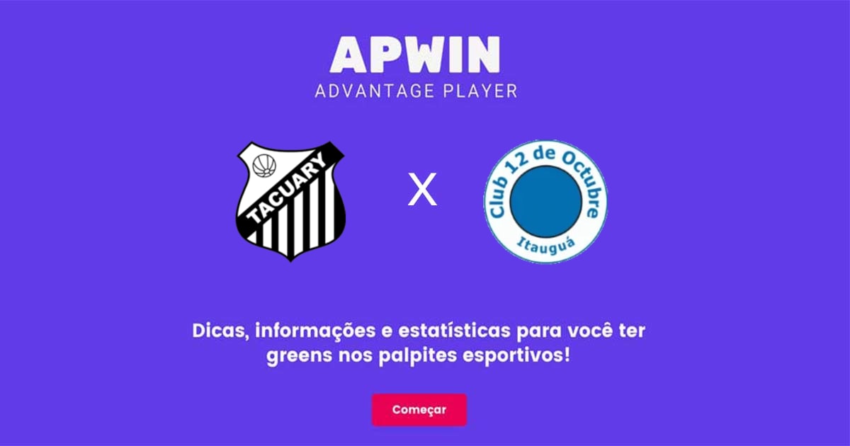 Tacuary x 12 de Octubre Estat&iacute;sticas | 21/10/2022 | APWin