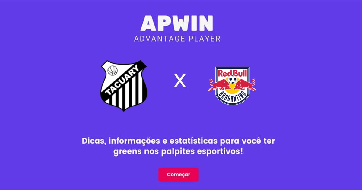 Tacuary x RB Bragantino Estat&iacute;sticas | 06/04/2023 | APWin