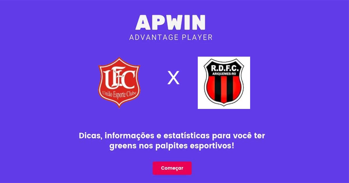 Uni&atilde;o Rondon&oacute;polis x Real Ariquemes Estat&iacute;sticas | 14/06/2023 | APWin