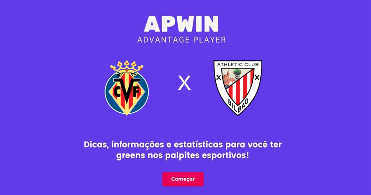 Villarreal x Athletic Club Bilbao Estatísticas | 13/05/2023 | APWin