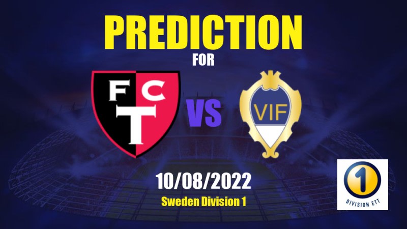 Trollhättan vs Vänersborgs IF Betting Tips: 10/08/2022 - Matchday 17 - Sweden Division 1