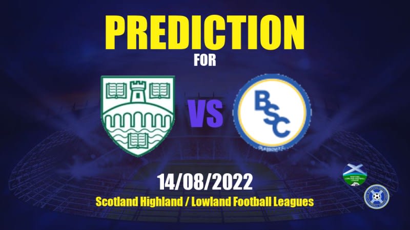 Stirling University vs BSC Glasgow Betting Tips: 14/08/2022 - Matchday 6 - Scotland Highland / Lowland Football Leagues