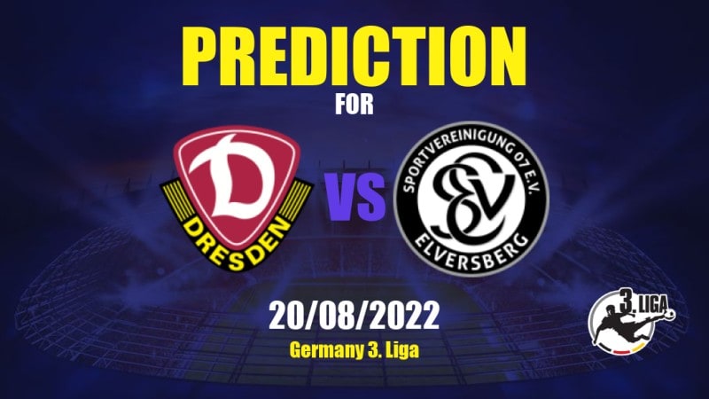 Dynamo Dresden vs Elversberg Betting Tips: 20/08/2022 - Matchday 5 - Germany 3. Liga