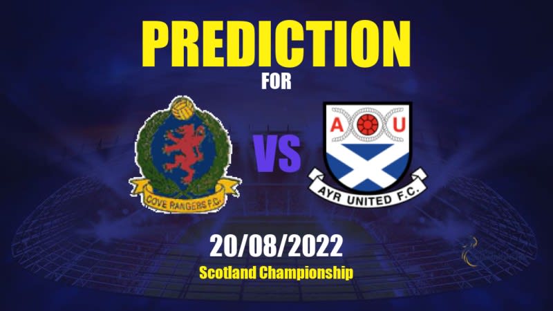 Cove Rangers vs Ayr United Betting Tips: 20/08/2022 - Matchday 4 - Scotland Championship
