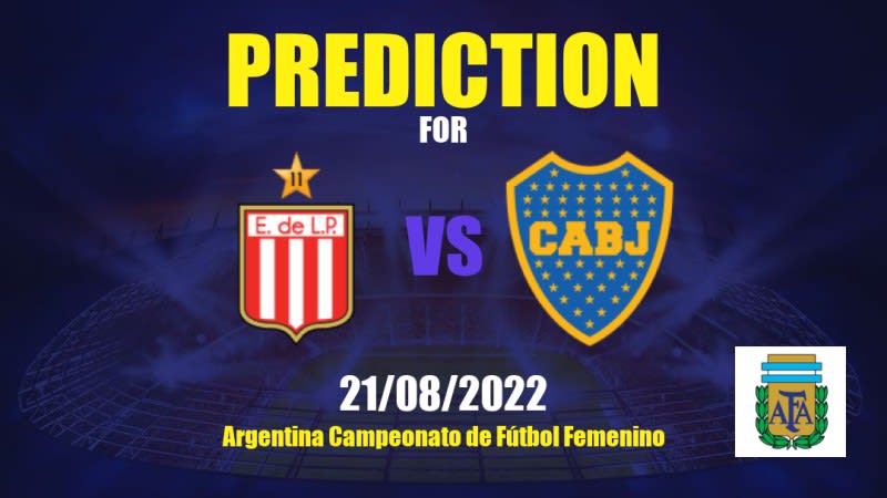 Estudiantes La Plata Women vs Boca Juniors Women Betting Tips: 21/08/2022 - Matchday 16 - Argentina Campeonato de Fútbol Femenino