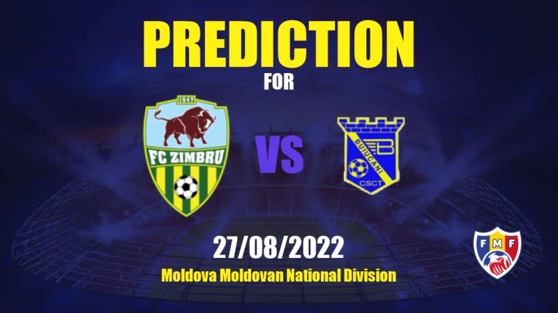 Zimbru vs Dacia-Buiucani Betting Tips: 27/08/2022 - Matchday 5 - Moldova Moldovan National Division