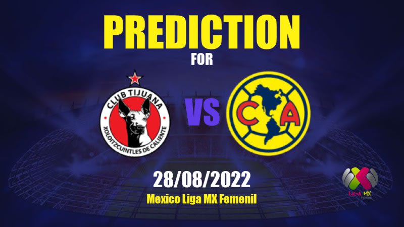 Tijuana vs América Betting Tips: 09/08/2023 - Matchday 3 - Mexico Liga MX Femenil