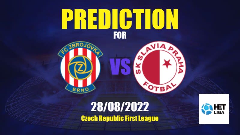 Zbrojovka Brno vs Slavia Praha Betting Tips: 28/08/2022 - Matchday 5 - Czech Republic First League