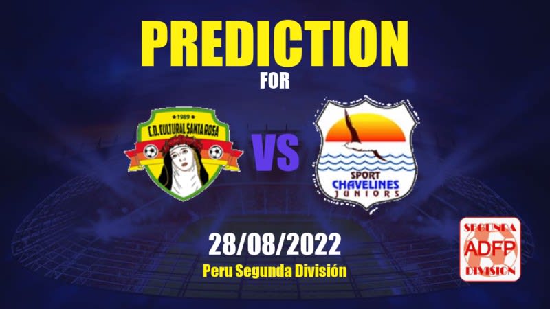 Santa Rosa PNP vs Sport Chavelines Juniors Betting Tips: 28/08/2022 - Matchday 9 - Peru Segunda División