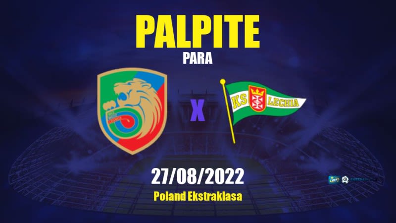 Miedź Legnica x Lechia Gdańsk: 27/08/2022 - Polônia Ekstraklasa | APWin