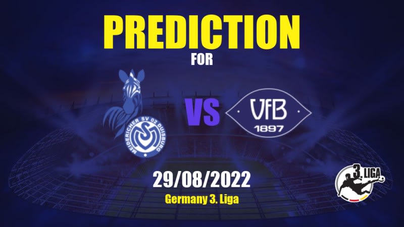 MSV Duisburg vs VfB Oldenburg Betting Tips: 29/08/2022 - Matchday 6 - Germany 3. Liga