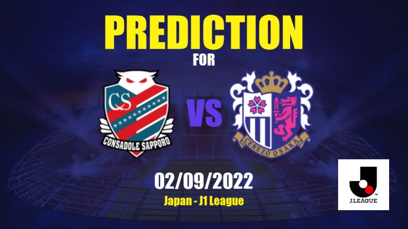 Consadole Sapporo vs Cerezo Osaka Betting Tips: 02/09/2022 - Matchday 28 - Japan J1 League