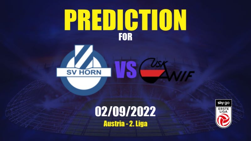 Horn vs Liefering Betting Tips: 02/09/2022 - Matchday 7 - Austria 2. Liga