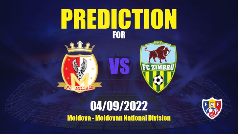 Milsami vs Zimbru Betting Tips: 04/09/2022 - Matchday 6 - Moldova Moldovan National Division