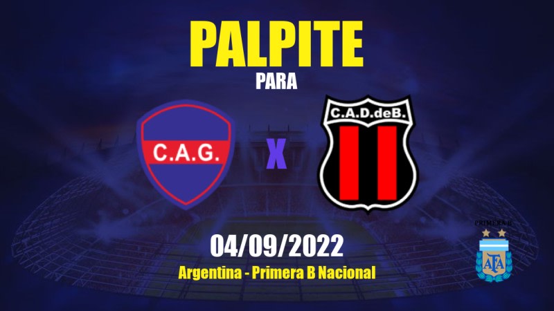 Palpite Club Atlético Güemes x Defensores de Belgrano: 16/04/2023 - 2º Divisão da Argentina