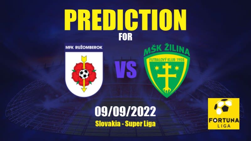 Ružomberok vs Žilina Betting Tips: 09/09/2022 - Matchday 10 - Slovakia Super Liga