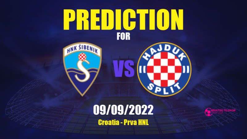 Šibenik vs Hajduk Split Betting Tips: 09/09/2022 - Matchday 9 - Croatia Prva HNL