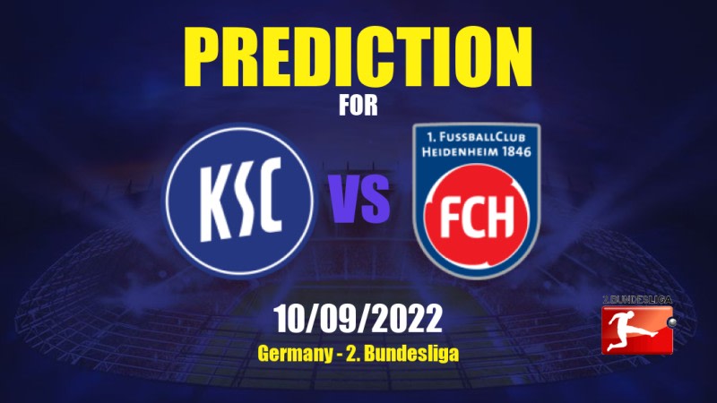 Karlsruher SC vs Heidenheim Betting Tips: 10/09/2022 - Matchday 8 - Germany 2. Bundesliga