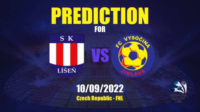 Líšeň vs Vysočina Jihlava Betting Tips: 10/09/2022 - Matchday 8 - Czech Republic FNL