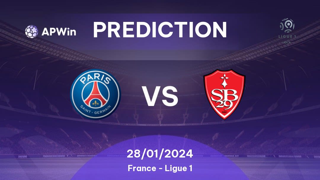 Prediction PSG vs Brest: 10/09/2022 - France - Ligue 1 | APWin