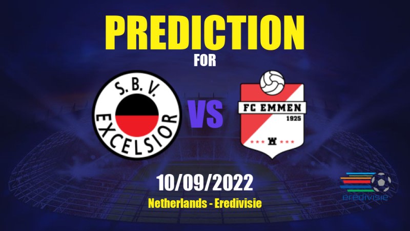 Excelsior vs Emmen Betting Tips: 10/09/2022 - Matchday 6 - Netherlands Eredivisie