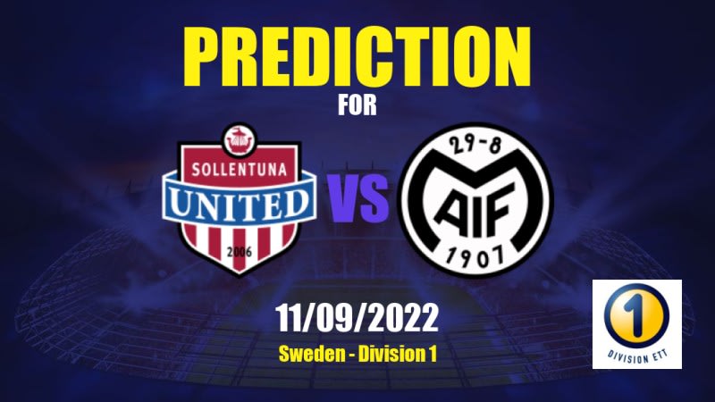 Sollentuna vs Motala Betting Tips: 11/09/2022 - Matchday 22 - Sweden Division 1