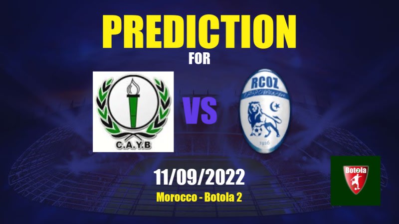 Youssoufia Berrechid vs Rapide Oued Zem Betting Tips: 11/09/2022 - Matchday 1 - Morocco Botola 2