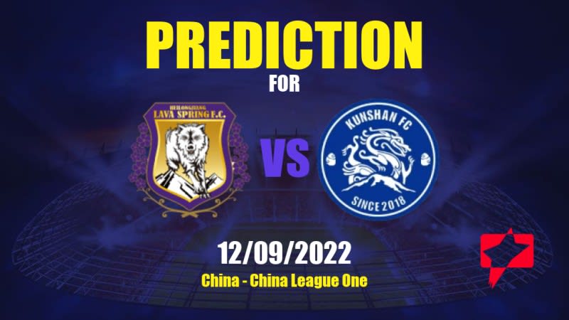 Heilongjiang Lava Spring vs Kunshan Betting Tips: 12/09/2022 - Matchday 20 - China China League One