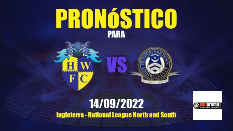 Predicciones para Havant & Waterlooville vs Hungerford Town: 14/09/2022 - Inglaterra National League North and South