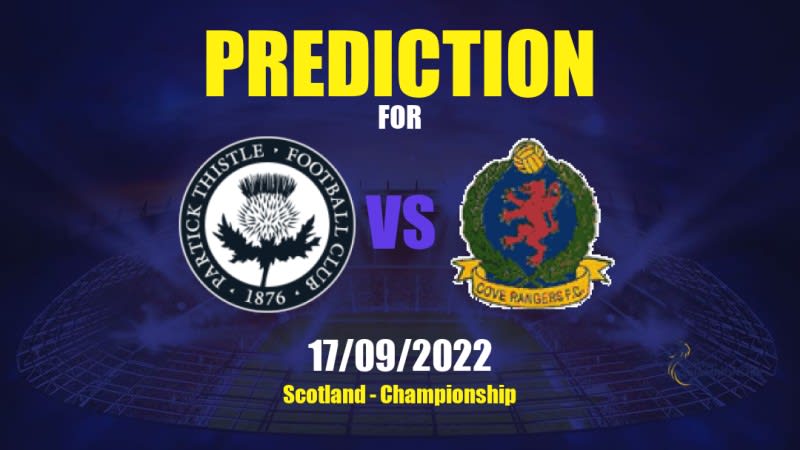 Partick Thistle vs Cove Rangers Betting Tips: 04/02/2023 - Matchday 24 - Scotland Championship