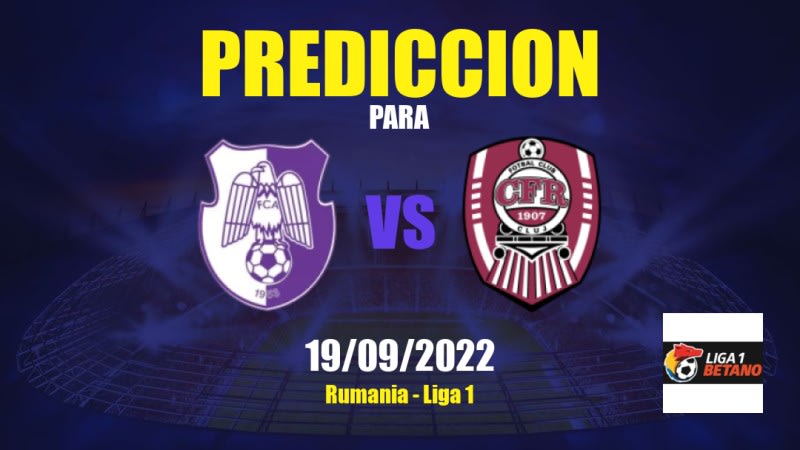 Predicciones para Argeș vs CFR Cluj: 19/09/2022 - Rumania Liga 1