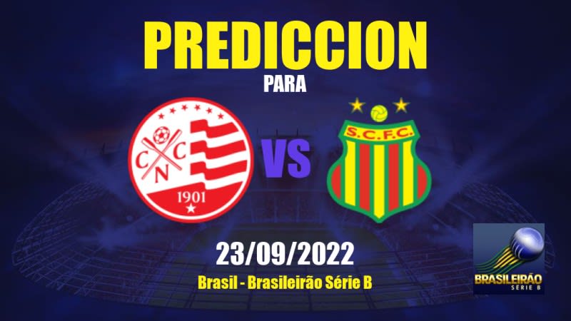 Predicciones para Náutico vs Sampaio Corrêa: 23/09/2022 - Brasil Brasileirão Série B