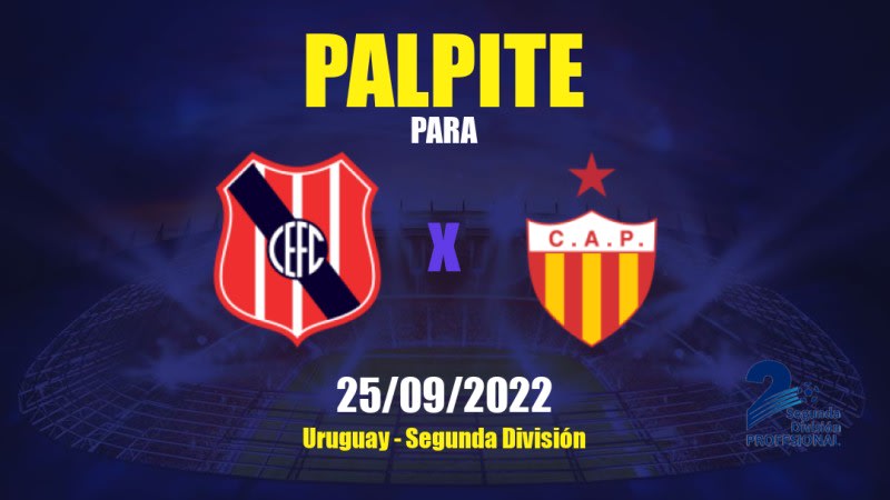 Palpite Central Español x Progreso: 25/09/2022 - Uruguai Segunda División