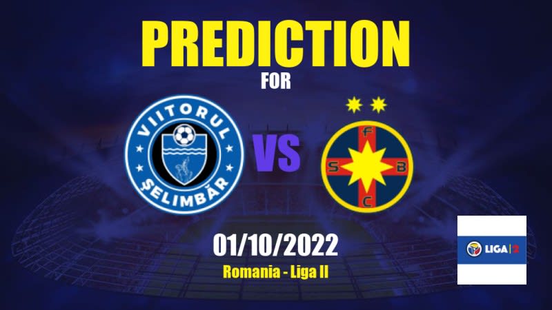 Viitorul Şelimbăr vs CSA Steaua Bucureşti Betting Tips: 01/10/2022 - Matchday 8 - Romania Liga II