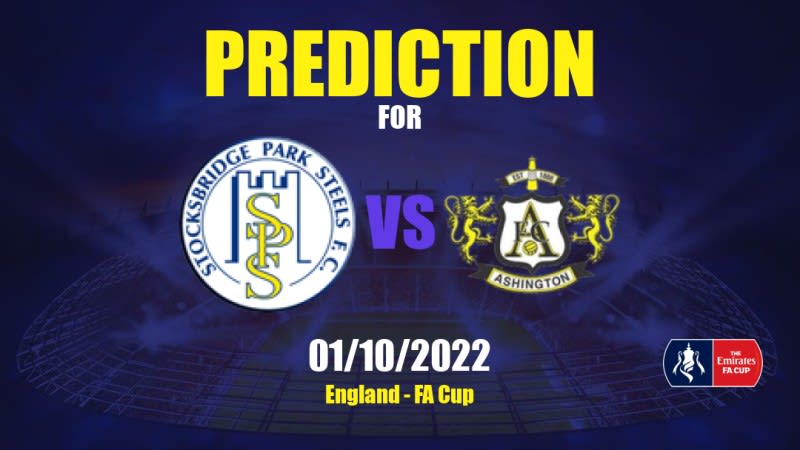 Stocksbridge Park Steels vs Ashington AFC Betting Tips: 01/10/2022 - Matchday 6 - England FA Cup