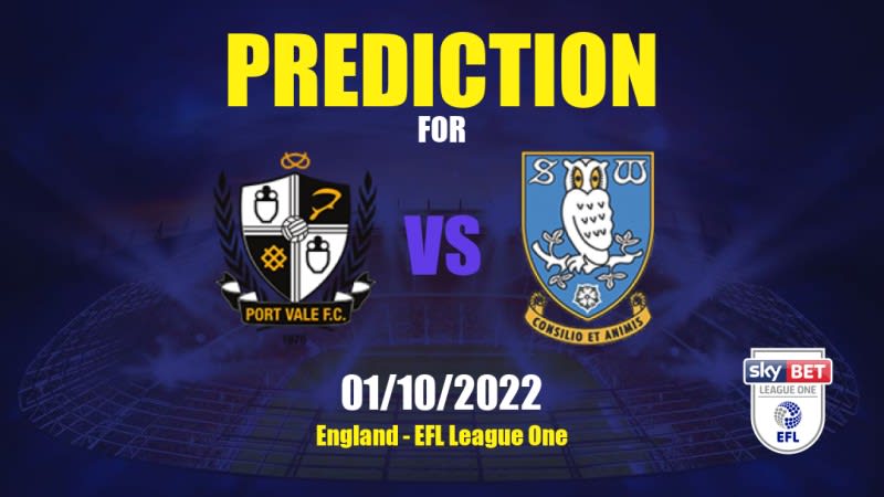 Port Vale vs Sheffield Wednesday Betting Tips: 01/10/2022 - Matchday 12 - England EFL League One