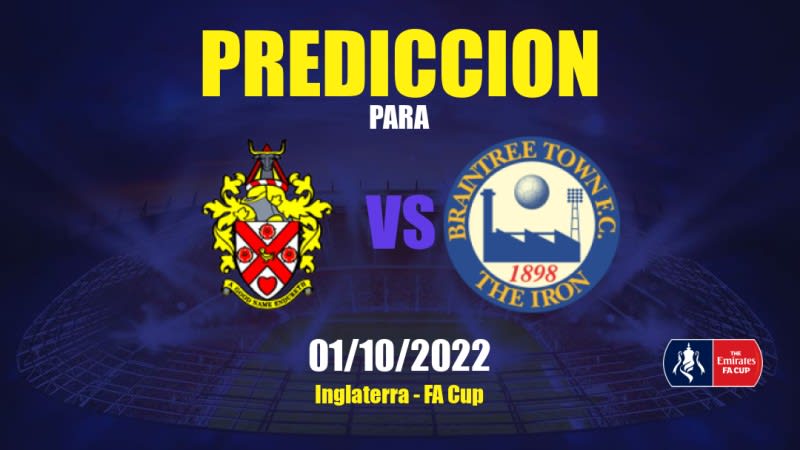 Predicciones para AFC Hornchurch vs Braintree Town: 01/10/2022 - Inglaterra FA Cup