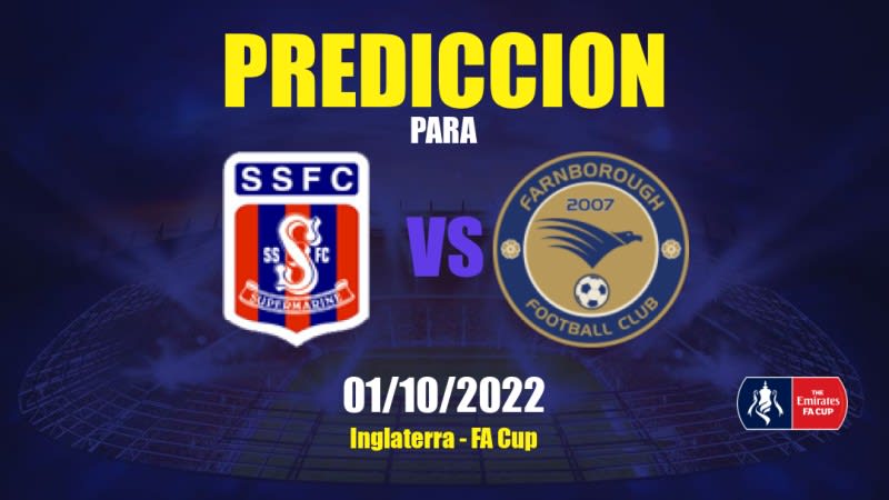 Predicciones para Swindon Supermarine vs Farnborough: 01/10/2022 - Inglaterra FA Cup