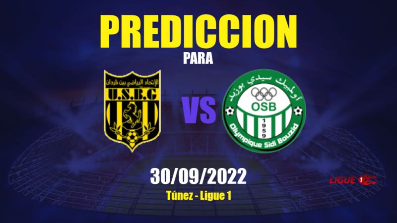 Predicciones para Ben Guerdane vs EO Sidi Bouzid: 30/09/2022 - Túnez Ligue 1