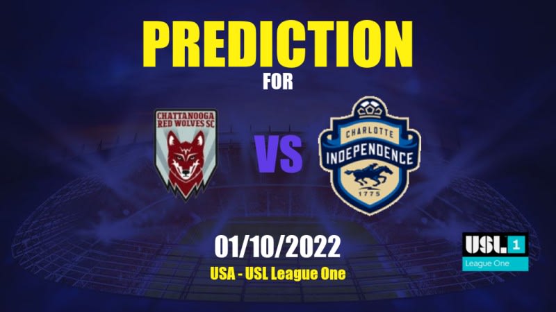 Chattanooga Red Wolves vs Charlotte Independence Betting Tips: 01/10/2022 - Matchday 28 - USA USL League One