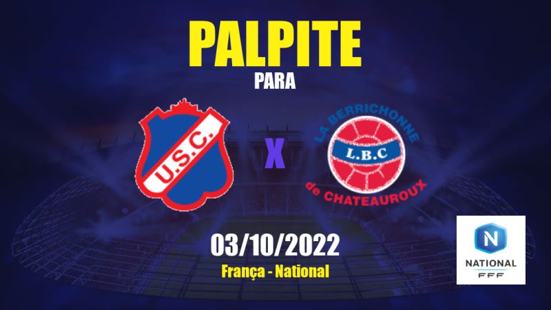 Palpite Concarneau x Châteauroux: 03/10/2022 - França National