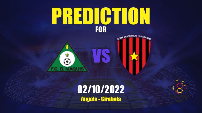 Onze Bravos vs 1º de Agosto Betting Tips: 02/10/2022 - Matchday 2 - Angola Girabola