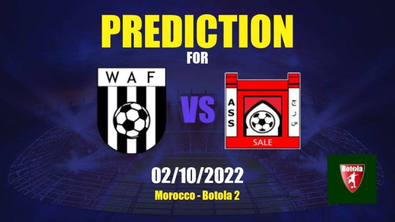 Wydad Fès vs AS Salé Betting Tips: 02/10/2022 - Matchday 4 - Morocco Botola 2